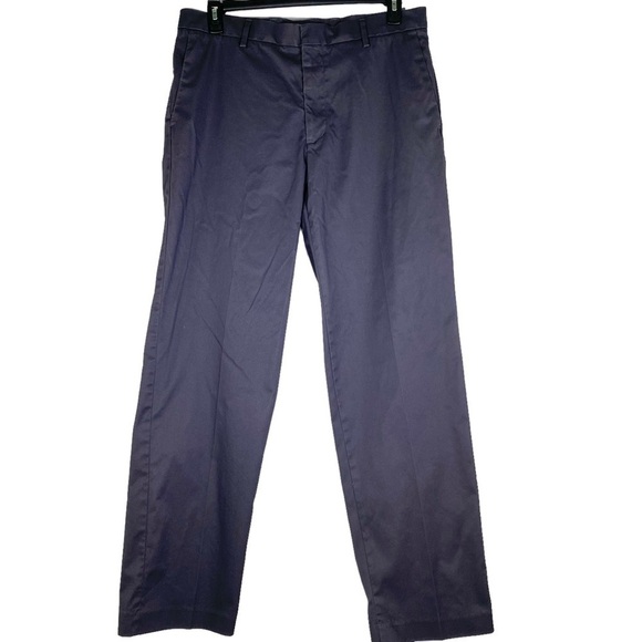 Dockers men's size 36/34 gray signature straight fit iron free khaki pants - Picture 1 of 10